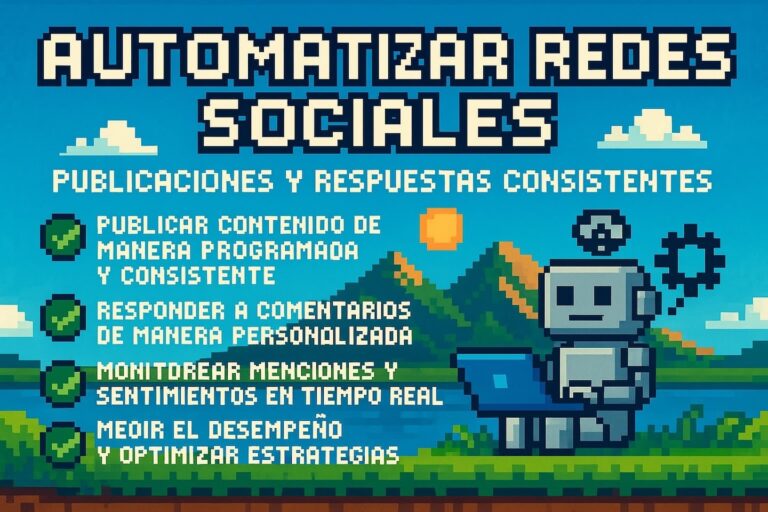 Automatizar Redes Sociales - Publicaciones y Respuestas Consistentes