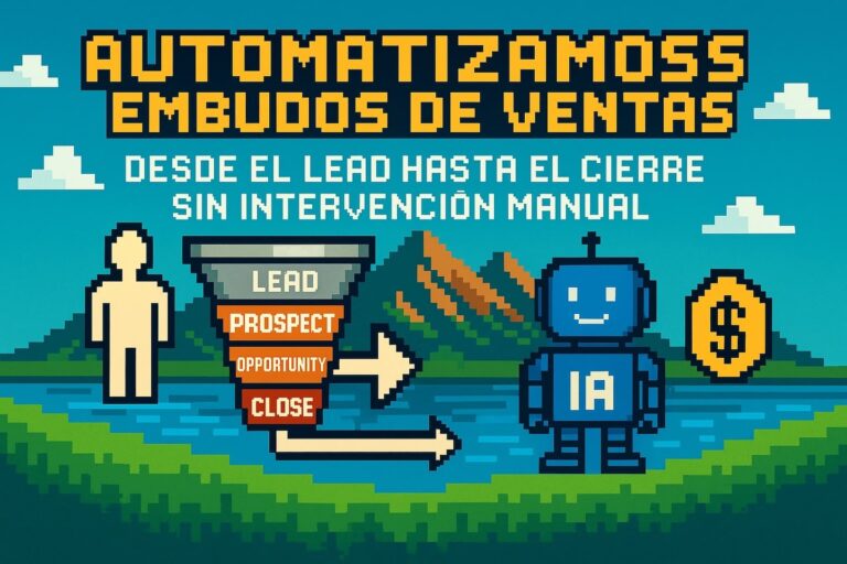 Automatizamos Embudos de Ventas - Desde el Lead hasta el Cierre sin Intervención Manual