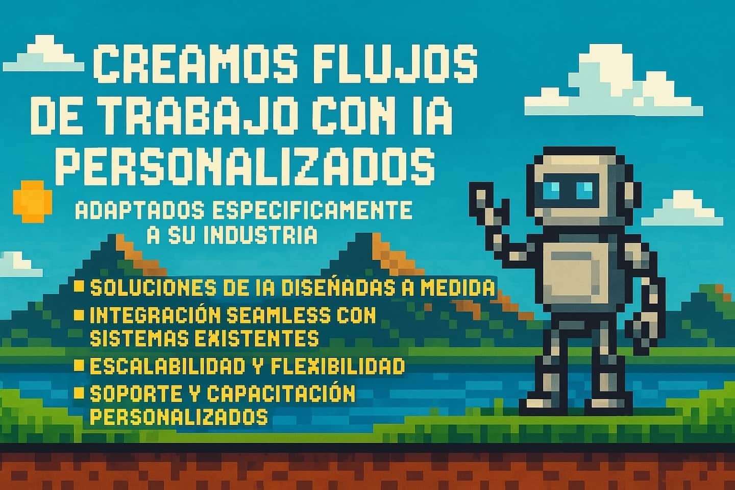 Creamos flujos de trabajo personalizados –<br>Adaptados específicamente a su industria