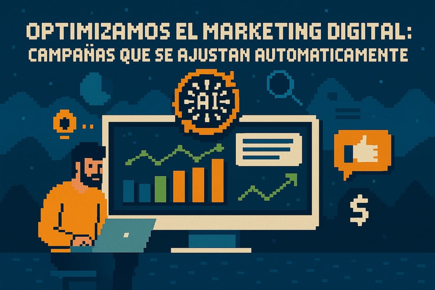 Optimizamos el Marketing Digital – <br>Campañas que se ajustan automáticamente