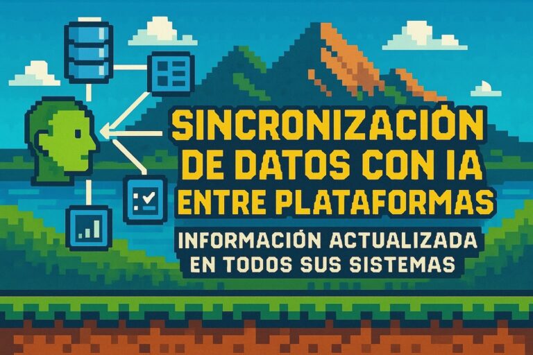 Sincronización de Datos con IA entre Plataformas - Información Actualizada en Todos sus Sistemas